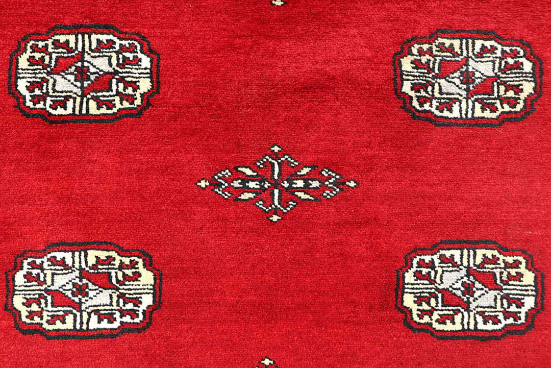 Red Bokhara 4'  1" x 5'  11" - No. QA17099