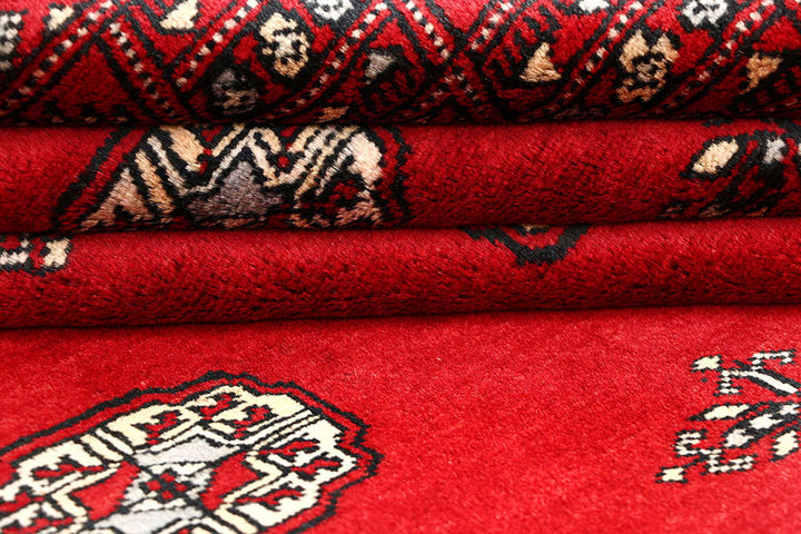 Red Bokhara 4'  1" x 5'  11" - No. QA17099