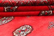 Red Bokhara 4' 1 x 5' 11 - No. 60975 - ALRUG Rug Store