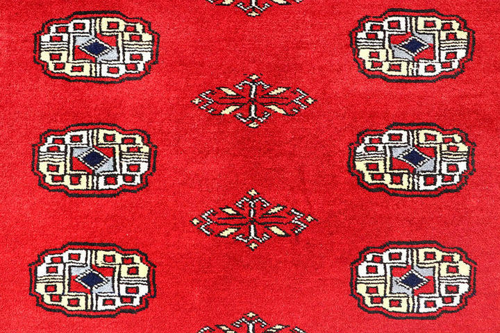 Red Bokhara 4'  3" x 5'  10" - No. QA82833