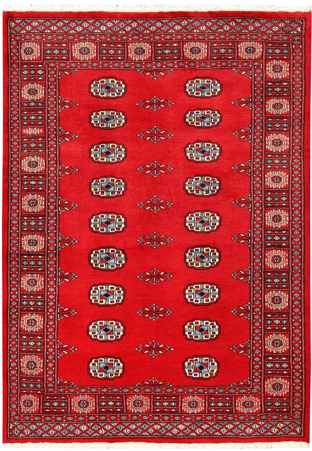 Red Bokhara 4' 3 x 5' 10 - No. 60976