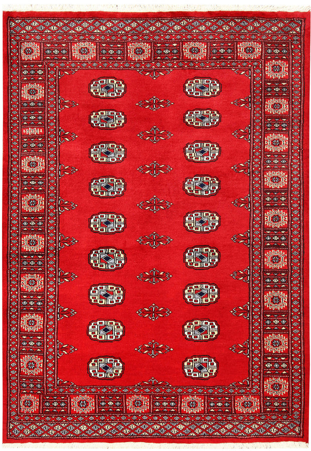Red Bokhara 4'  3" x 5'  10" - No. QA82833