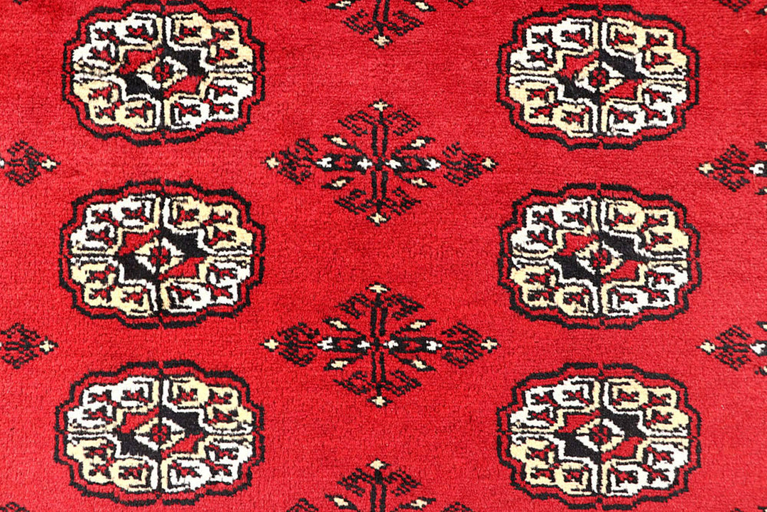 Red Bokhara 4'  1" x 6'  1" - No. QA57842