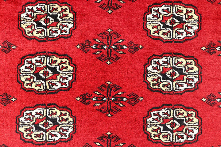 Red Bokhara 4'  1" x 6'  1" - No. QA57842