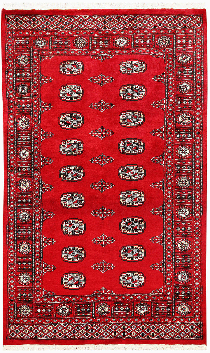 Firebrick Bokhara 3'  11" x 6'  5" - No. QA14330