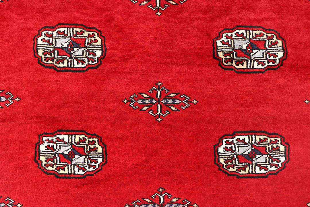 Red Bokhara 4'  1" x 6'  9" - No. QA34448