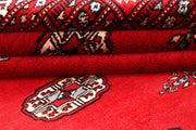 Red Bokhara 4'  1" x 6'  9" - No. QA34448