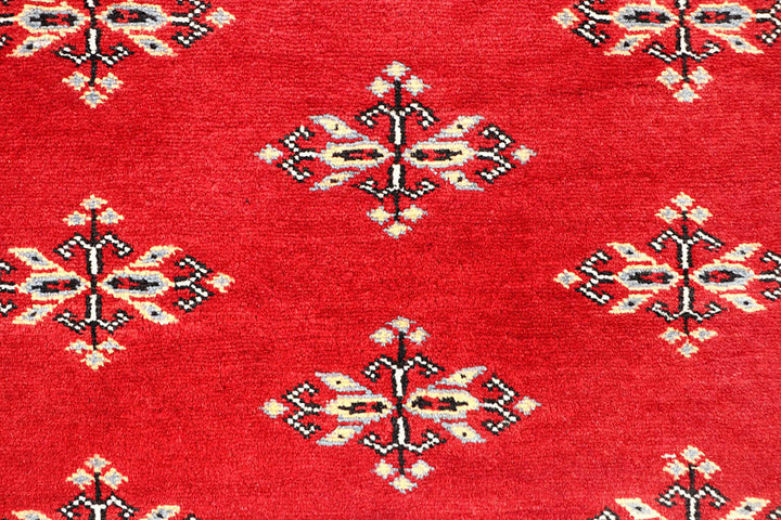 Red Butterfly 4'  2" x 6'  3" - No. QA22371