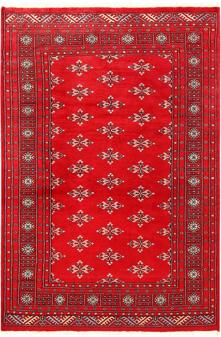 Red Butterfly 4'  2" x 6'  2" - No. QA31223
