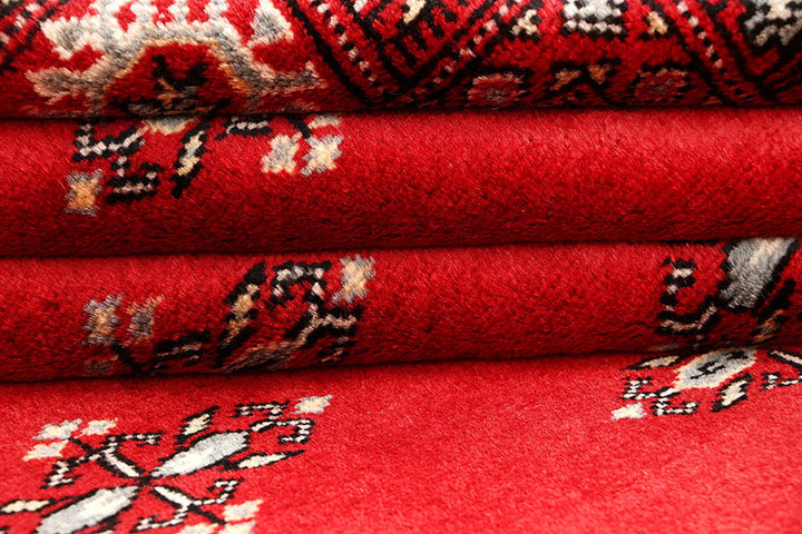 Red Butterfly 4'  2" x 6'  1" - No. QA98397