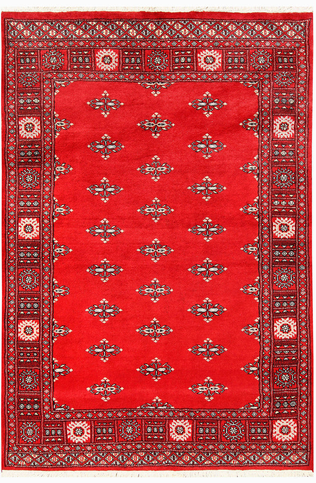 Red Butterfly 4'  2" x 6'  1" - No. QA98397