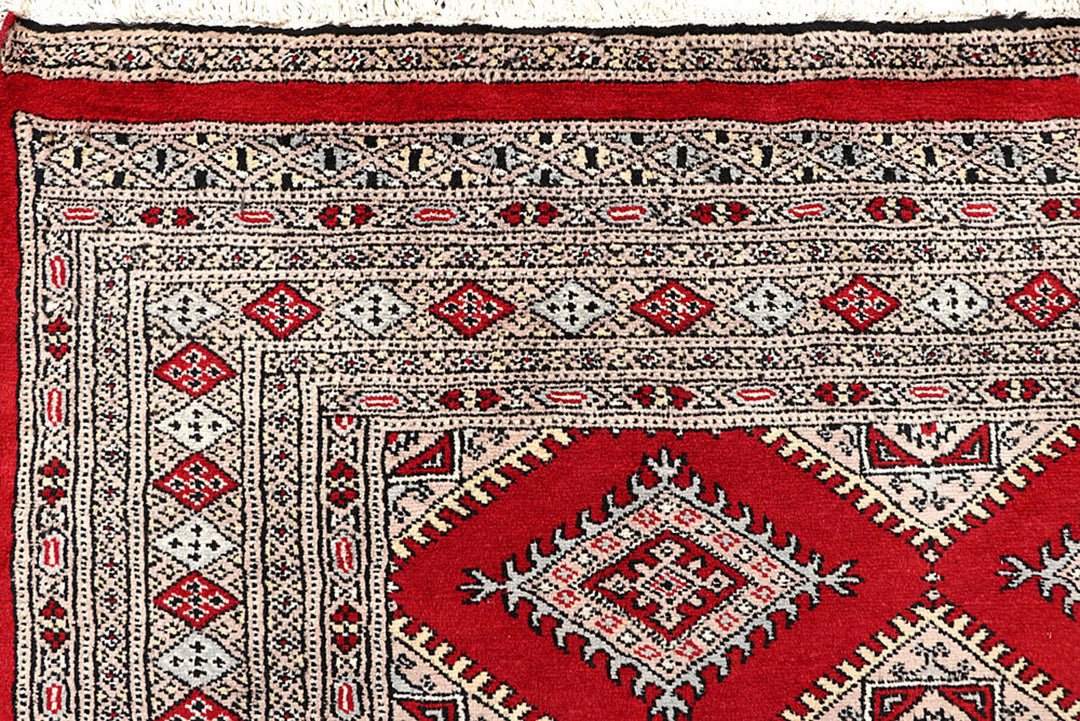 Red Jaldar 4'  2" x 6' " - No. QA19630