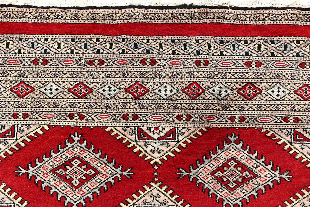 Red Jaldar 4'  2" x 6' " - No. QA19630