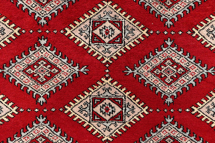 Red Jaldar 4'  2" x 6' " - No. QA19630