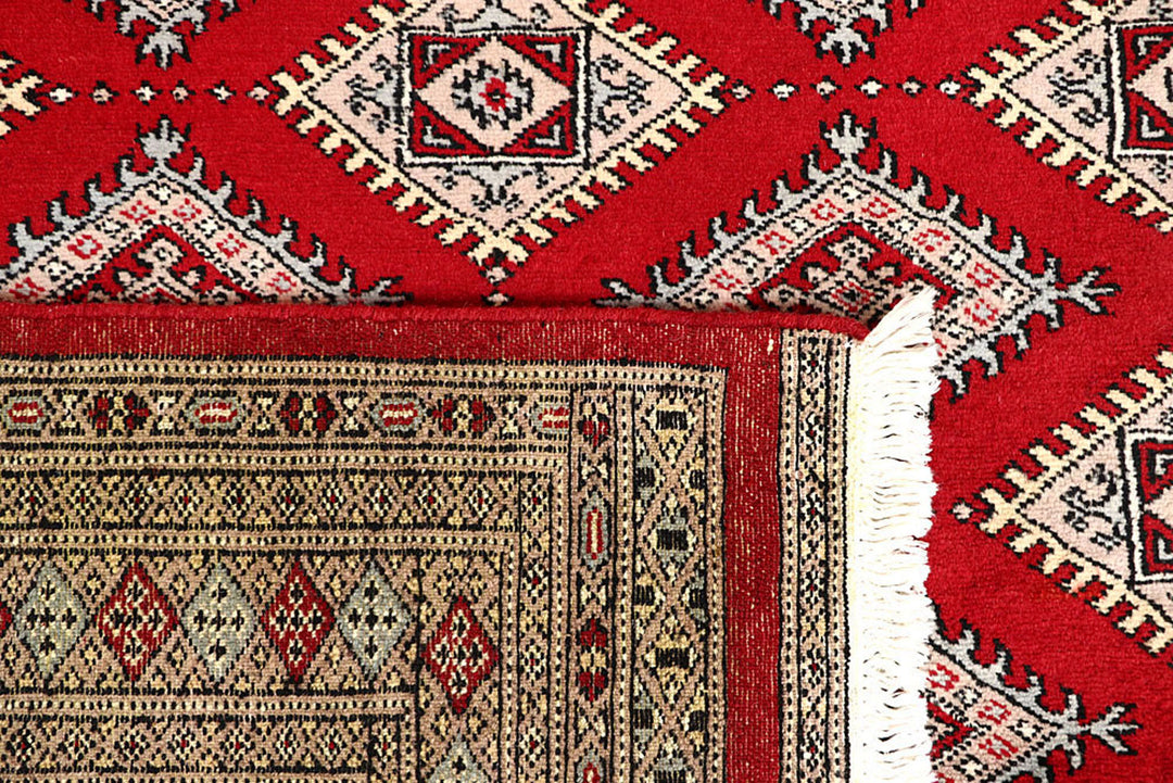 Red Jaldar 4'  2" x 6' " - No. QA19630
