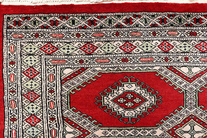 Red Jaldar 4'  2" x 6'  4" - No. QA57761