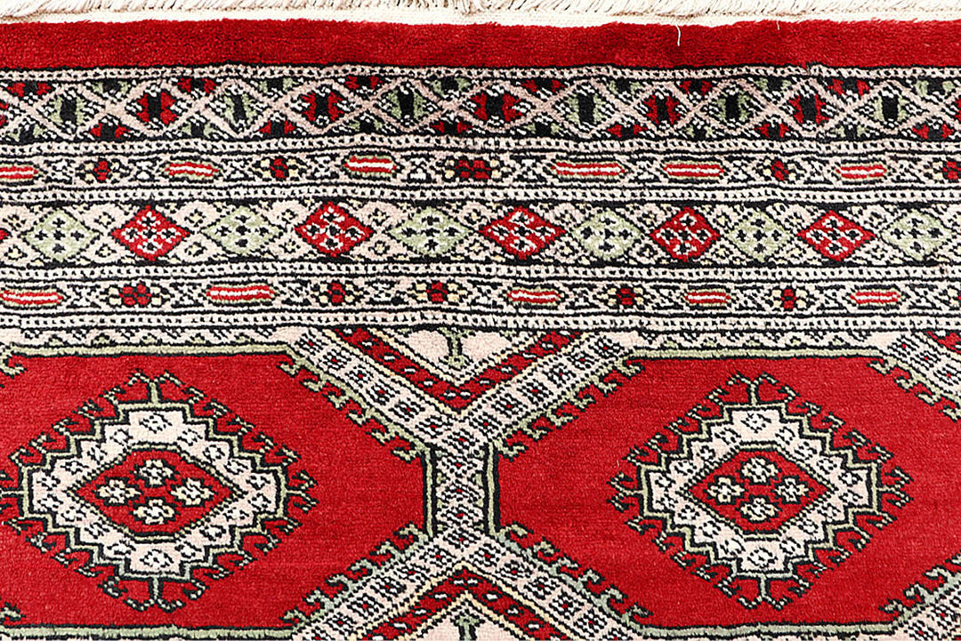 Red Jaldar 4'  2" x 6'  4" - No. QA57761