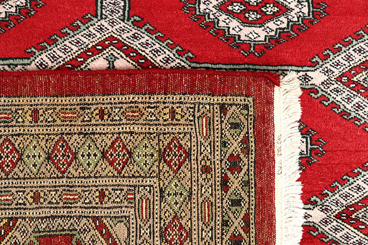 Red Jaldar 4'  2" x 6'  4" - No. QA57761