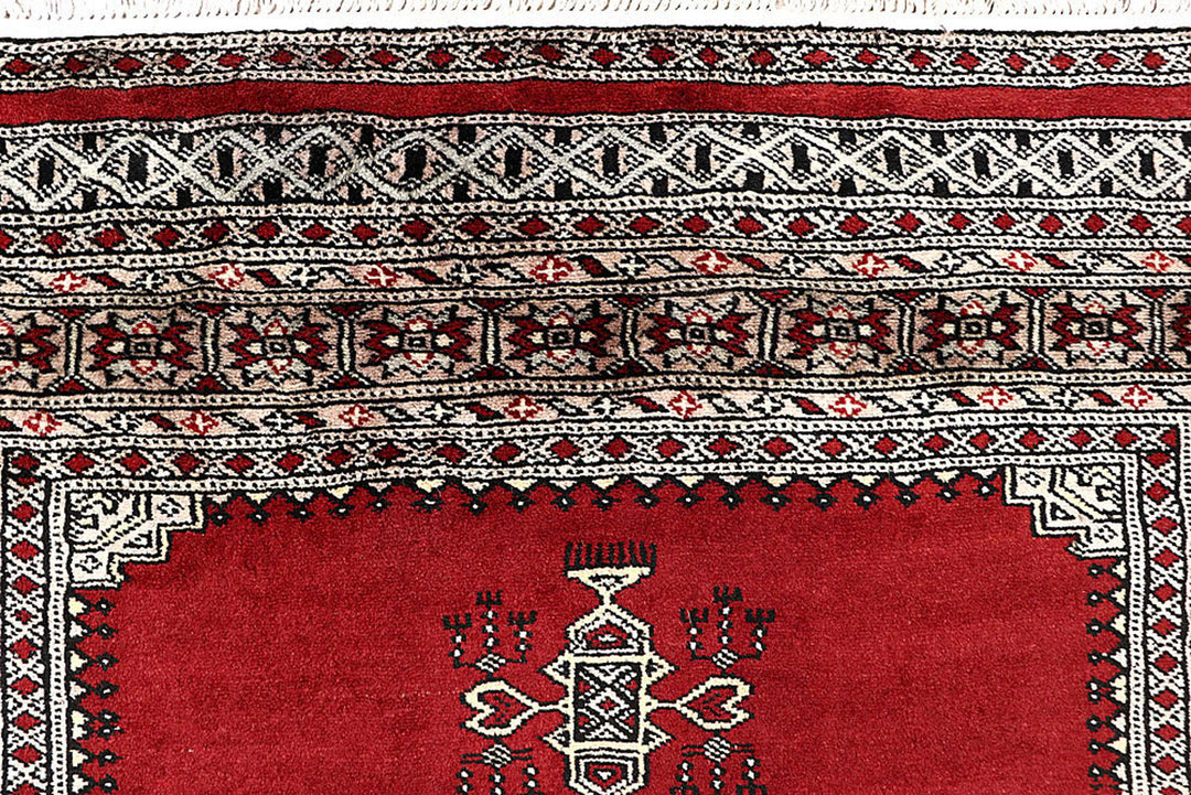 Red Jaldar 4'  x" 7'  1" - No. QA48498