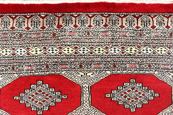 Red Jaldar 4'  2" x 6'  5" - No. QA32314