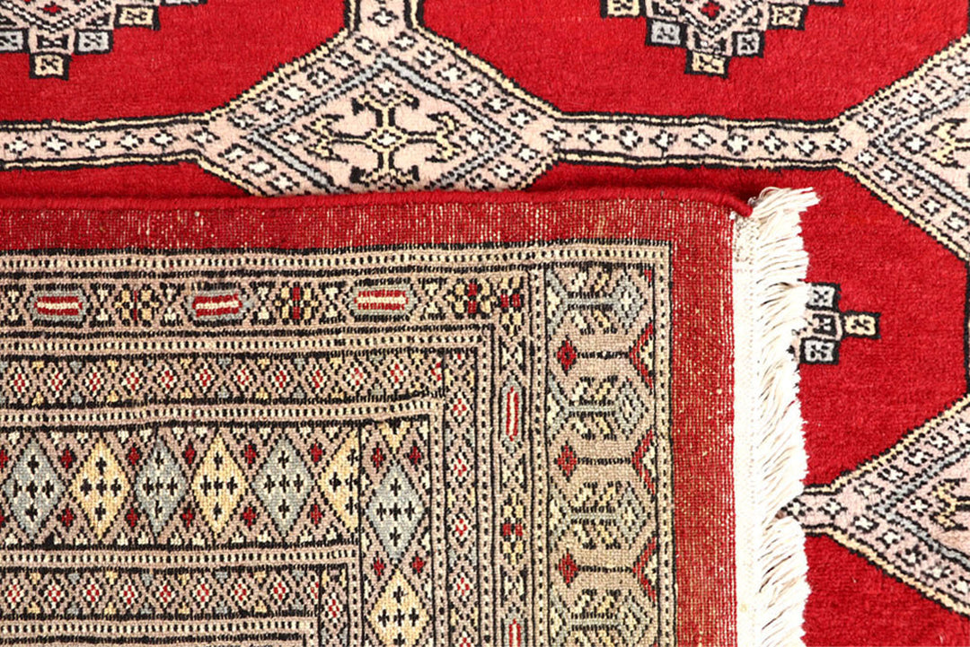 Red Jaldar 4'  2" x 6'  5" - No. QA32314