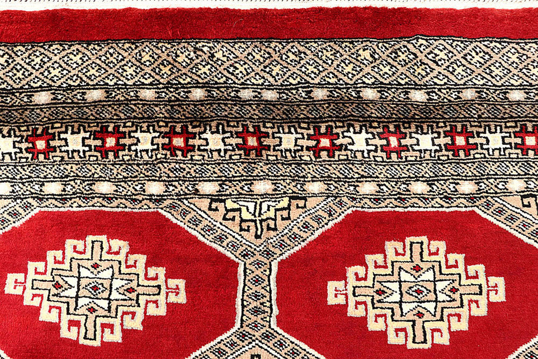 Red Jaldar 4'  1" x 6'  10" - No. QA10889