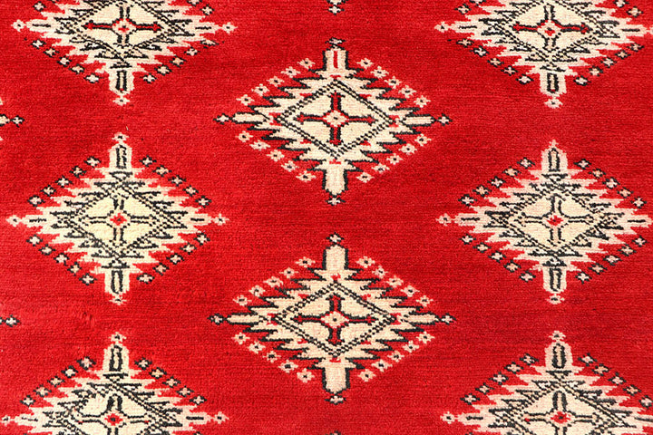 Red Jaldar 4'  2" x 5'  11" - No. QA41135