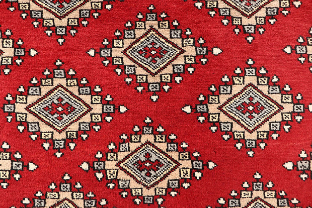 Red Jaldar 4'  1" x 6'  7" - No. QA32733