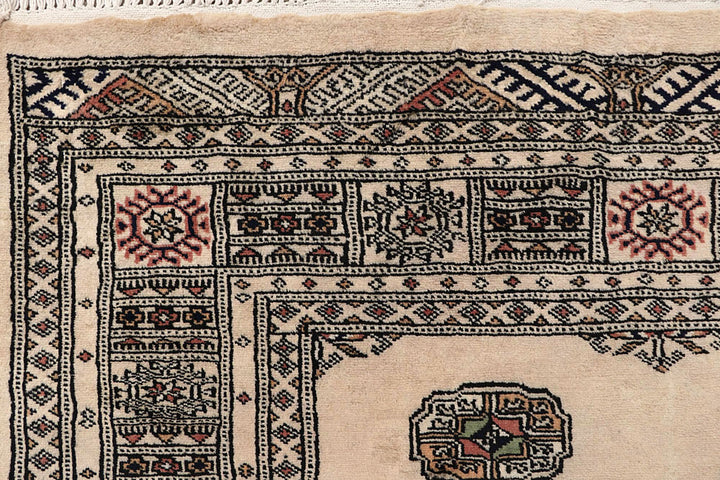 Bisque Bokhara 4' x 6' 2 - No. 61011 - ALRUG Rug Store