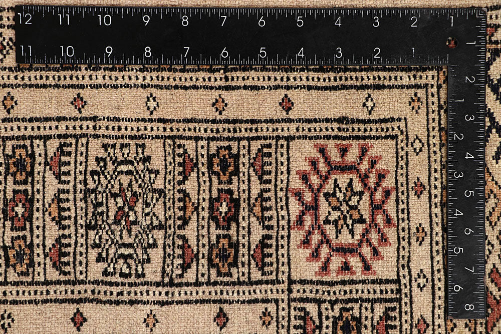 Bisque Bokhara 4' x 6' 2 - No. 61011 - ALRUG Rug Store