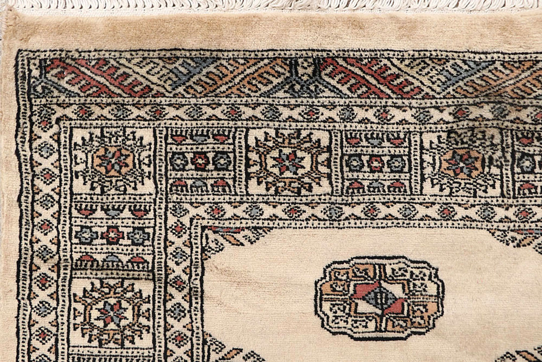 Bisque Bokhara 4'  1" x 5'  6" - No. QA81038