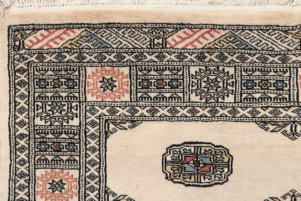 Bisque Bokhara 4' x 6' 1 - No. 61019 - ALRUG Rug Store