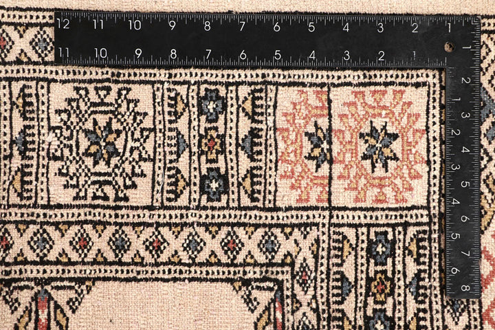 Bisque Bokhara 4' x 6' 1 - No. 61019 - ALRUG Rug Store