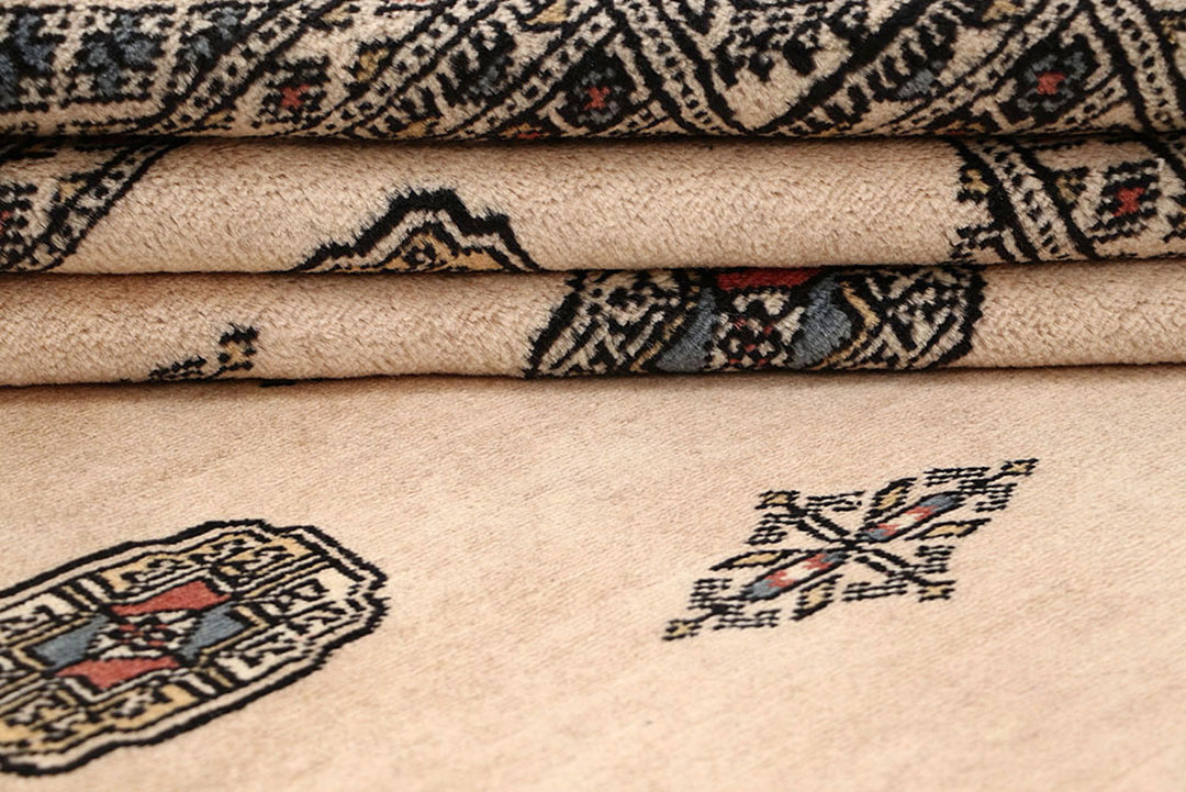 Bisque Bokhara 4'  2" x 6'  3" - No. QA34696