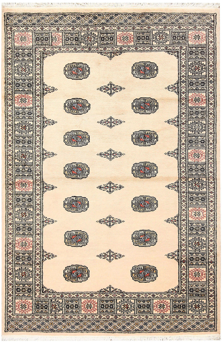 Bisque Bokhara 4'  2" x 6'  4" - No. QA98812