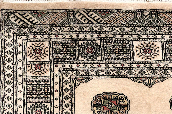 Bisque Bokhara 4' 1 x 6' 6 - No. 61028 - ALRUG Rug Store