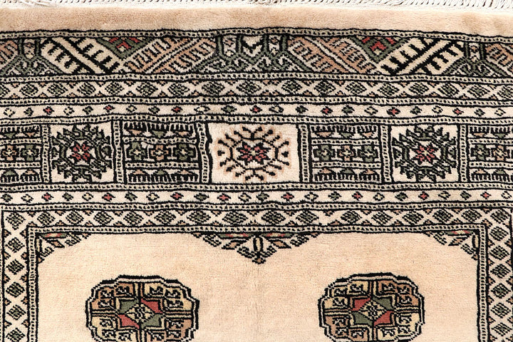 Bisque Bokhara 4' 1 x 6' 6 - No. 61028 - ALRUG Rug Store
