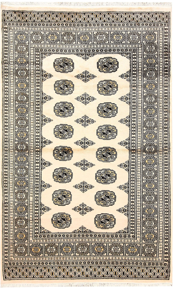 Bisque Bokhara 4' 2 x 6' 7 - No. 61030