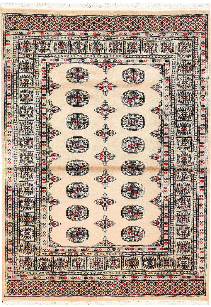 Bisque Bokhara 4' 1 x 5' 9 - No. 61034