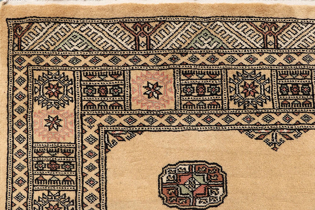 Wheat Bokhara 4'  1" x 6'  1" - No. QA62843