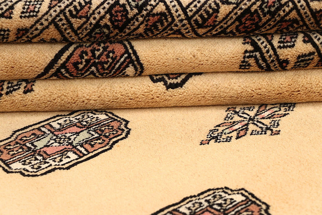 Wheat Bokhara 4'  1" x 6'  1" - No. QA62843