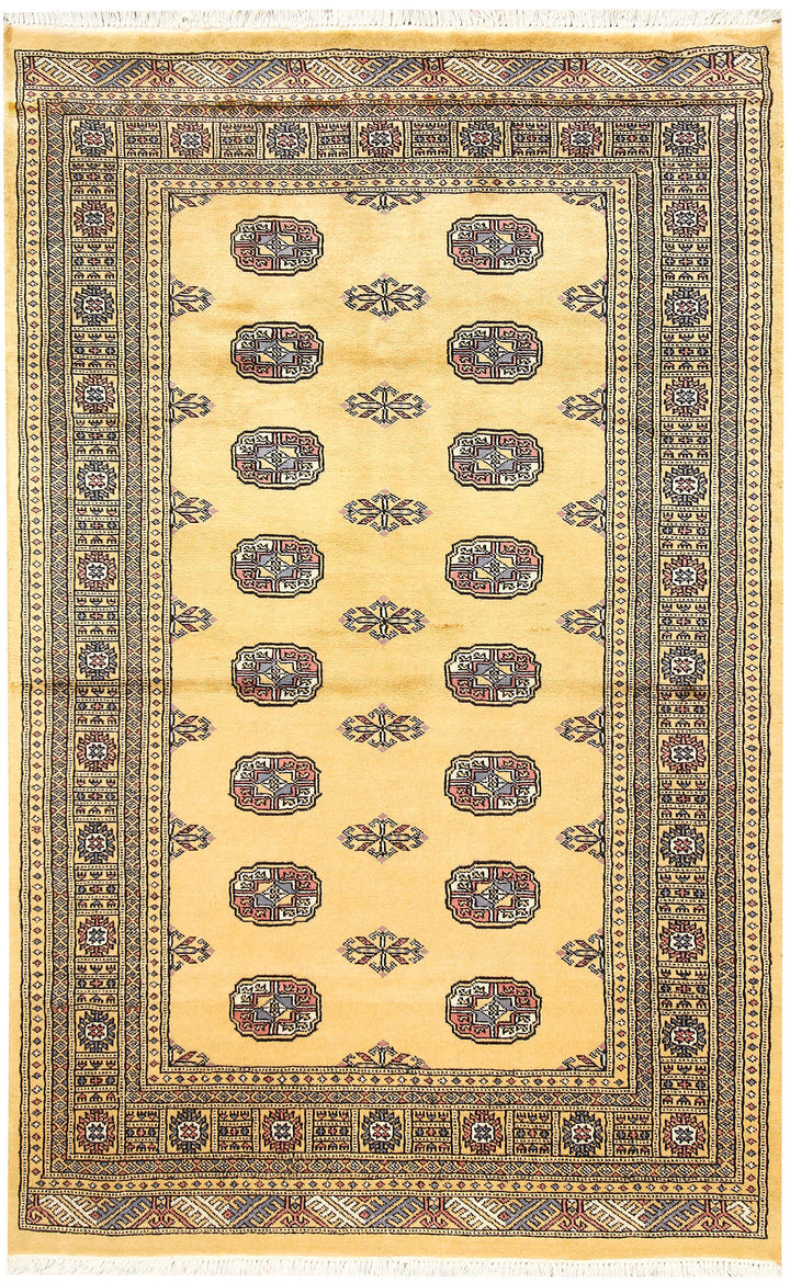 Pale Goldenrod Bokhara 4'  x" 6'  4" - No. QA81203