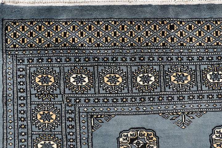 Light Slate Grey Bokhara 4' x 6' 6 - No. 61047 - ALRUG Rug Store