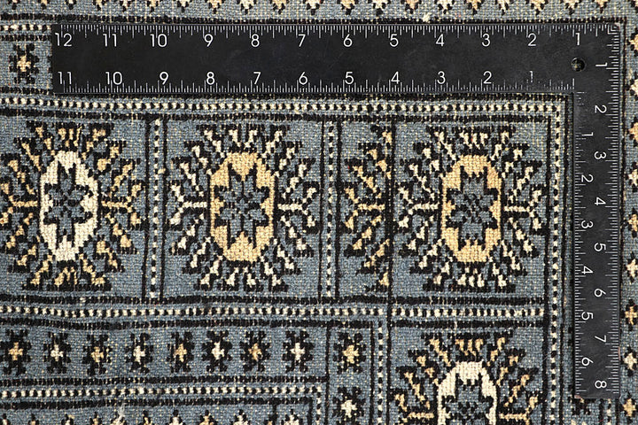 Light Slate Grey Bokhara 4' x 6' 6 - No. 61047 - ALRUG Rug Store