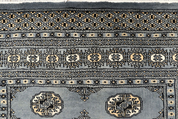 Dark Grey Bokhara 4' x 6' 8 - No. 61050 - ALRUG Rug Store