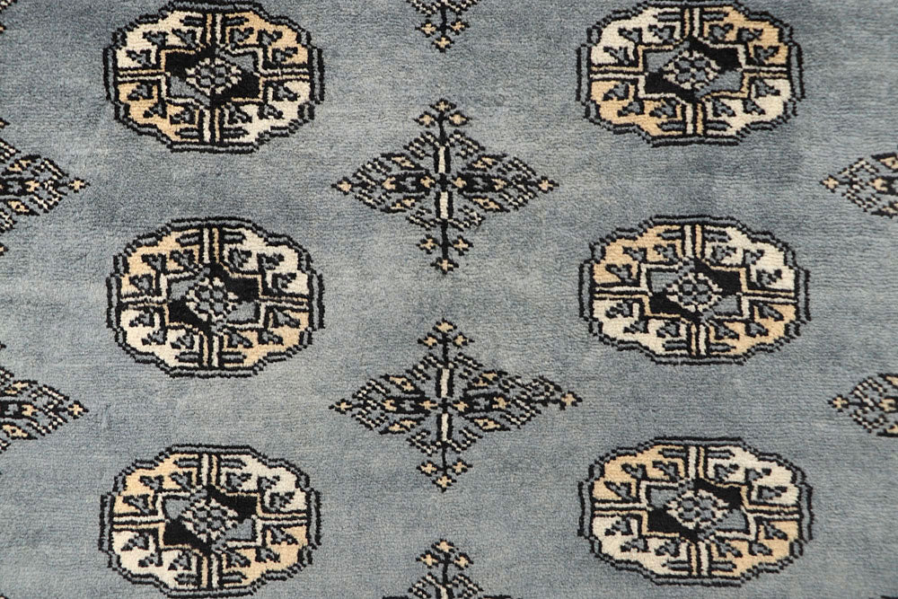 Dark Grey Bokhara 4' x 6' 8 - No. 61050 - ALRUG Rug Store