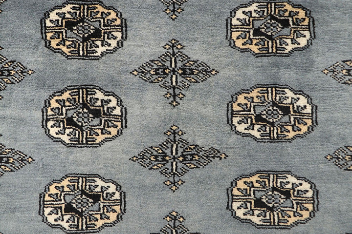Dark Grey Bokhara 4' x 6' 8 - No. 61050 - ALRUG Rug Store