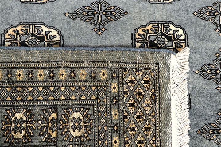 Dark Grey Bokhara 4' x 6' 8 - No. 61050 - ALRUG Rug Store