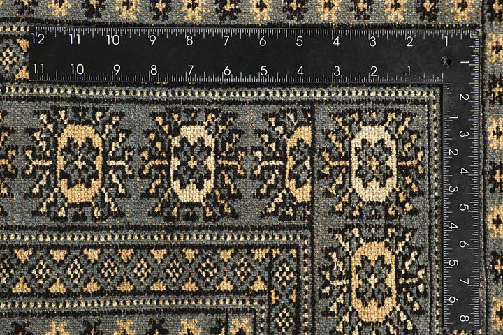 Dark Grey Bokhara 4' x 6' 8 - No. 61050 - ALRUG Rug Store