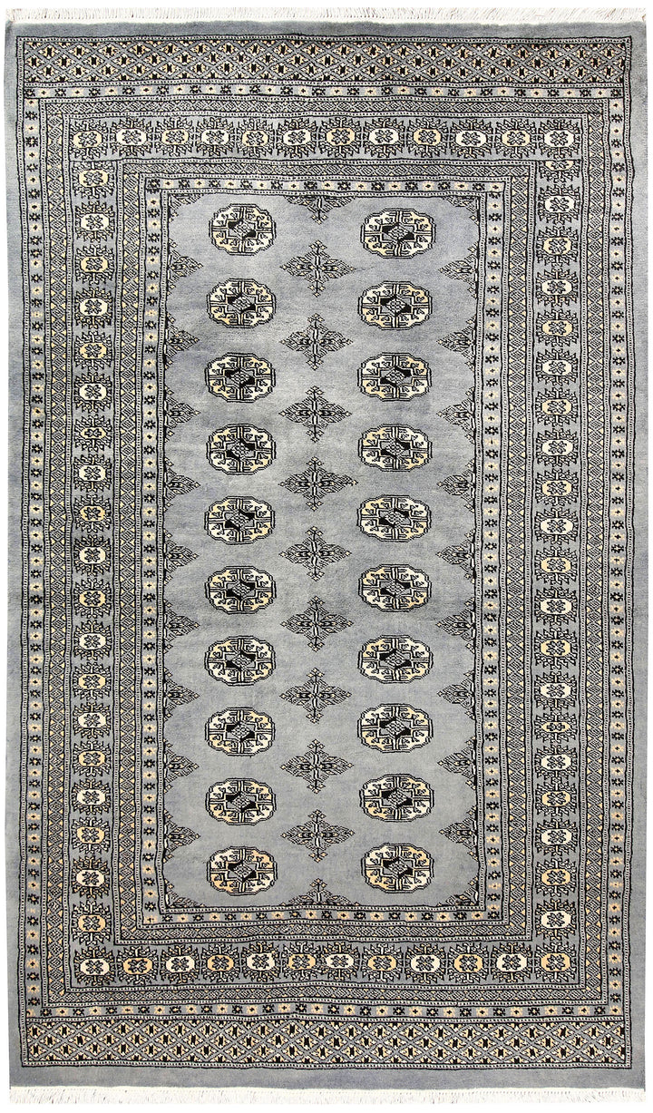 Dark Grey Bokhara 4' x 6' 8 - No. 61050 - ALRUG Rug Store